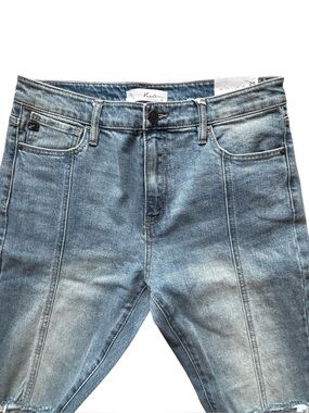 NWT Kancan Straight Leg Jeans Size 11/29 | Distressed Denim